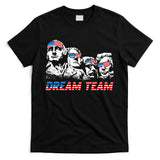 Dream Team President American Flag Patriotic 4th Of July T-Shirt