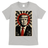 Donald Trump Rising Sun Power Cherry Blossom Propaganda T-Shirt