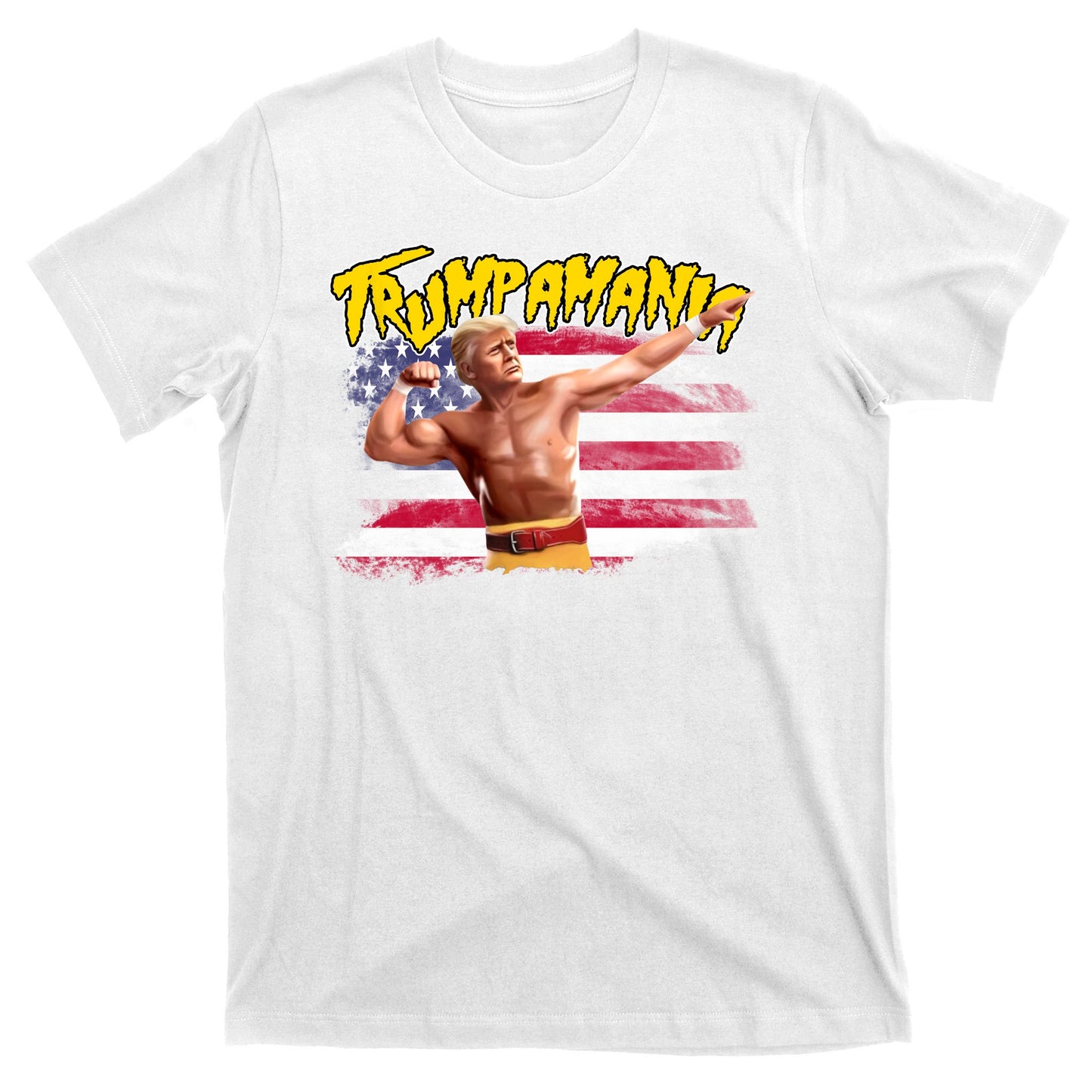 Donald Trump Republican Wrestling Meme Trumpamania Funny T-Shirt