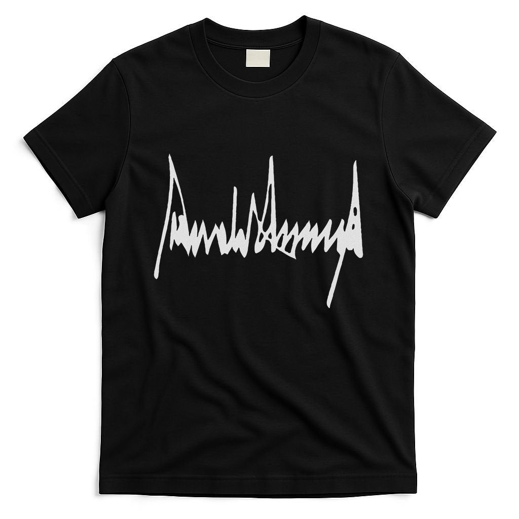 Donald Trump Signature Usa Presidents Day T-Shirt