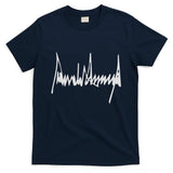 Donald Trump Signature Usa Presidents Day T-Shirt