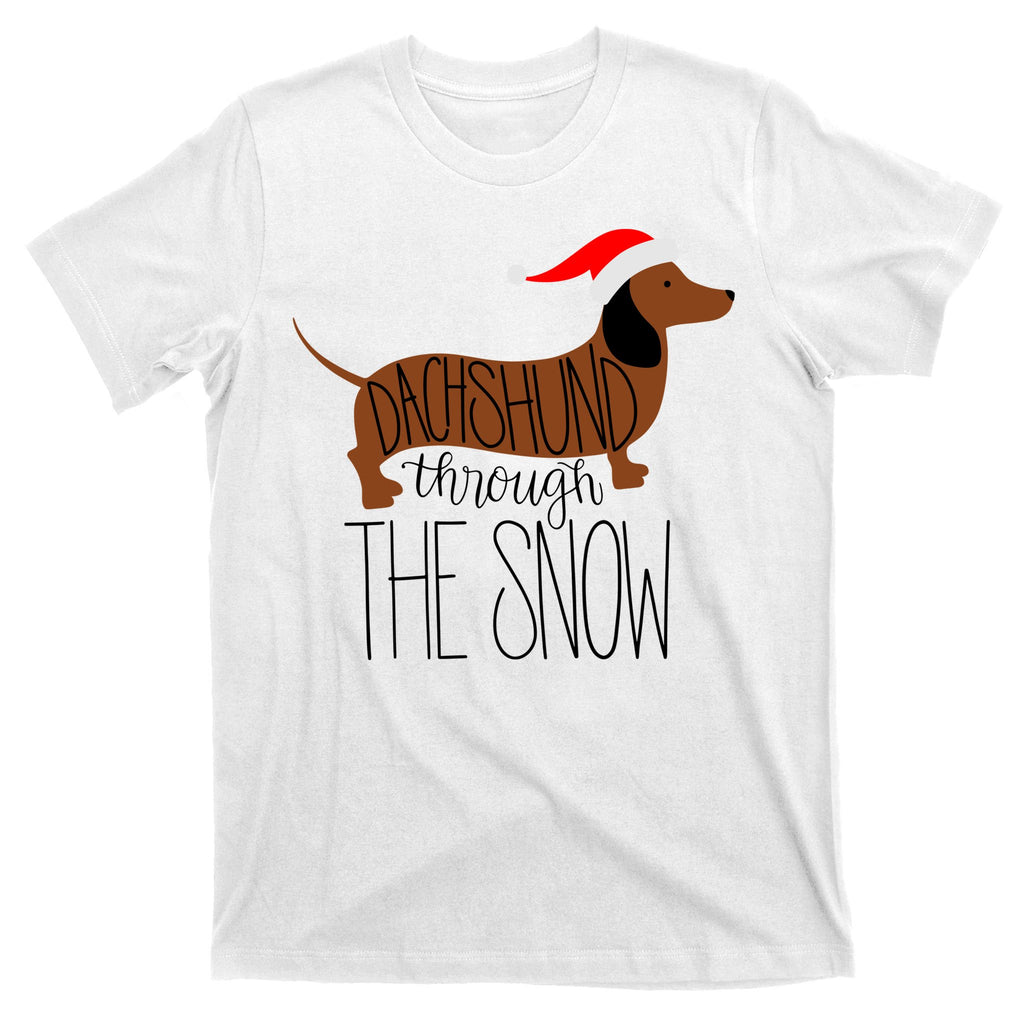 Dachshund Through The Snow T-Shirt