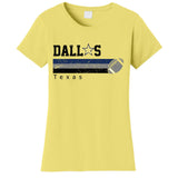 Dallas Texas Vintage Retro Football Women's T-Shirt