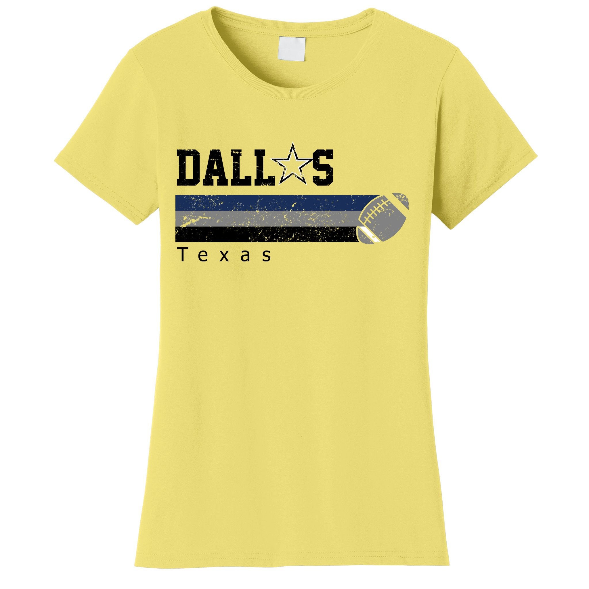 Dallas Texas Vintage Retro Football Women's T-Shirt