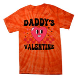 DaddyS Valentine Love Matching With Her Couple Tie-Dye T-Shirt