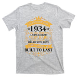 Extraordinary 1934 Limited Edition Built To Last 90th Birthday T-Shirt