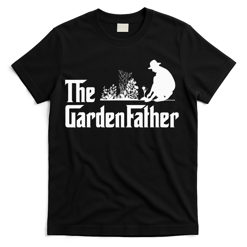 Vintage The Gardenfather Best Gardening Father Gifts T-Shirt