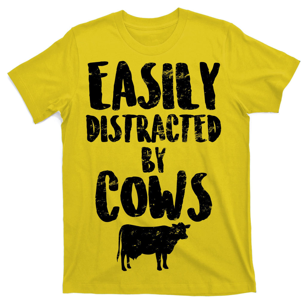 Easily Distracted By Cows T-Shirt