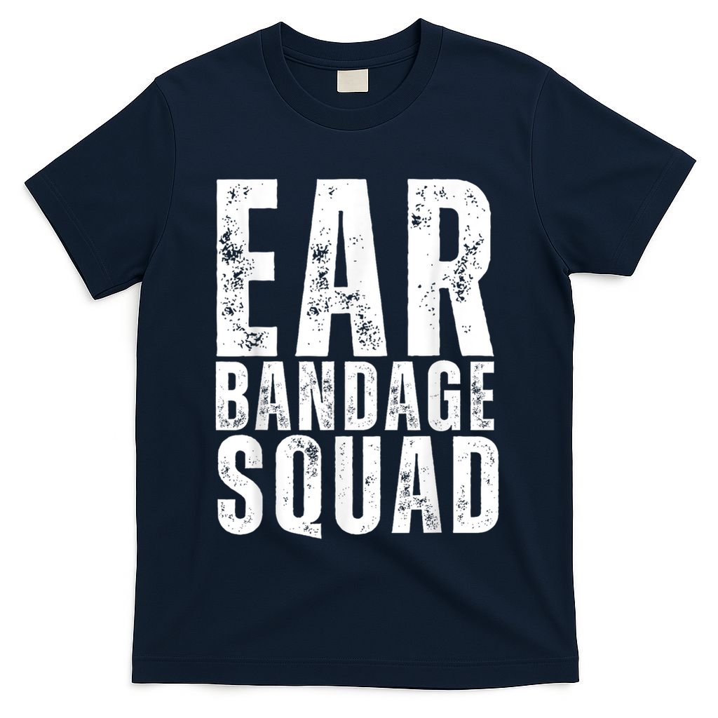 Ear Bandage Squad Patriotic Usa American T-Shirt