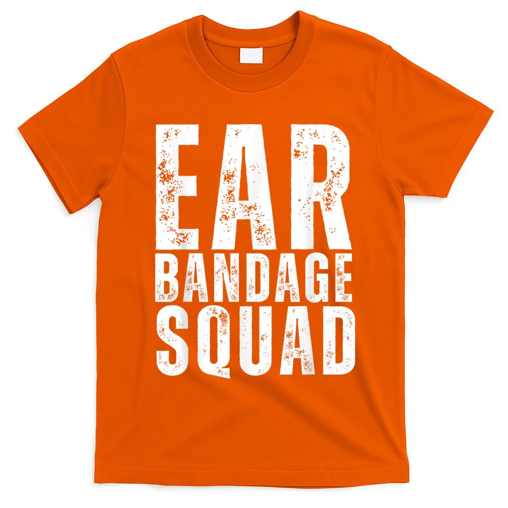 Ear Bandage Squad Patriotic Usa American T-Shirt