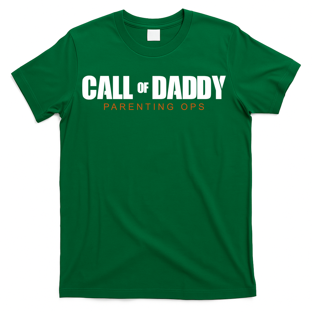 Call Of Daddy Parenting Ops Dad T-Shirt