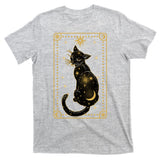 Elegant Galaxy Tarot Card Cat T-Shirt