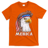 Eagle Mullet 4th Of July USA American Flag Merica T-Shirt