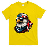 Eagle Mullet Patriotic 4th Of July Patriot Usa American Flag T-Shirt