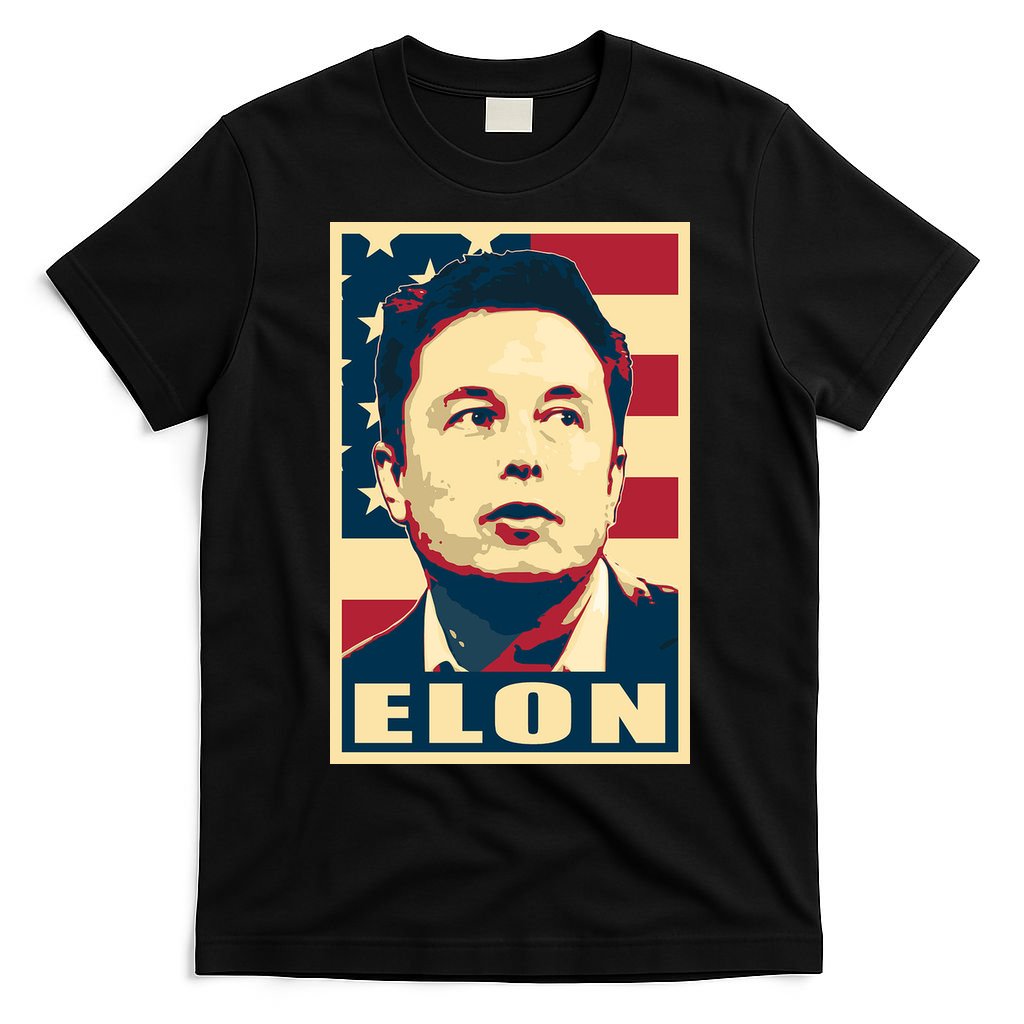 Elon Musk USA Retro T-Shirt