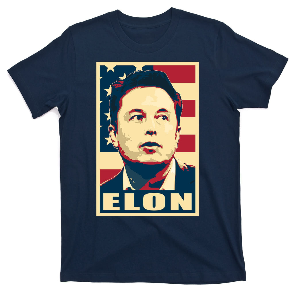 Elon Musk USA Retro T-Shirt