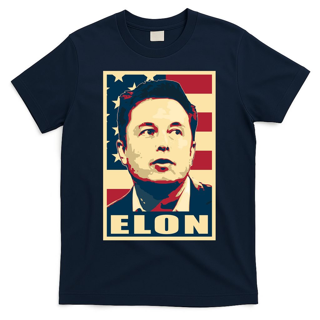Elon Musk USA Retro T-Shirt
