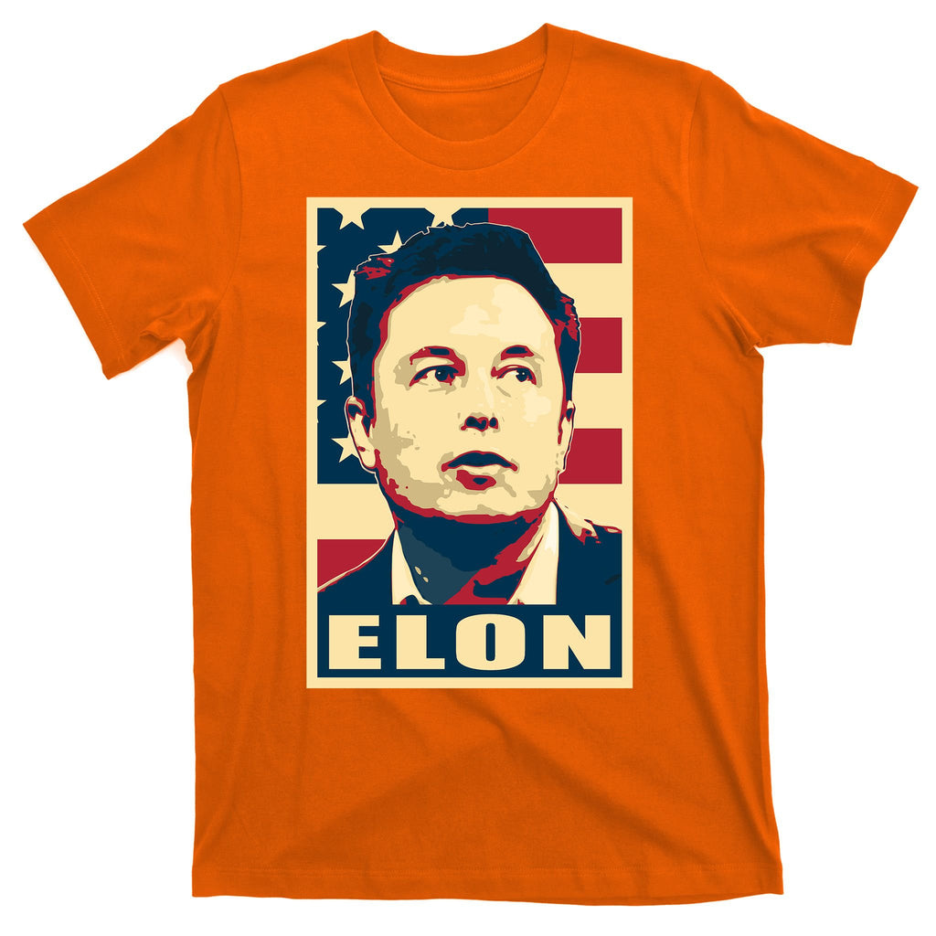 Elon Musk USA Retro T-Shirt