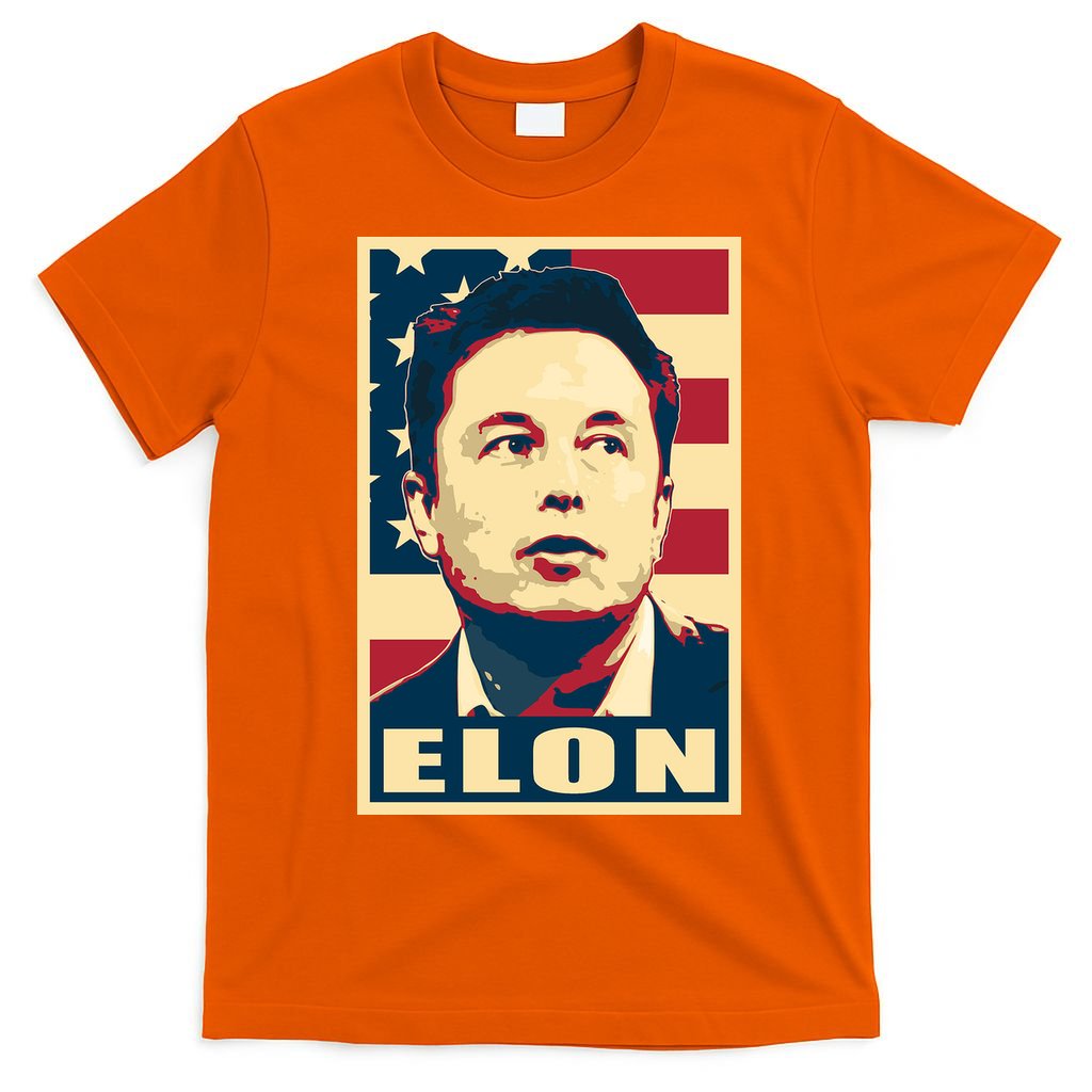Elon Musk USA Retro T-Shirt