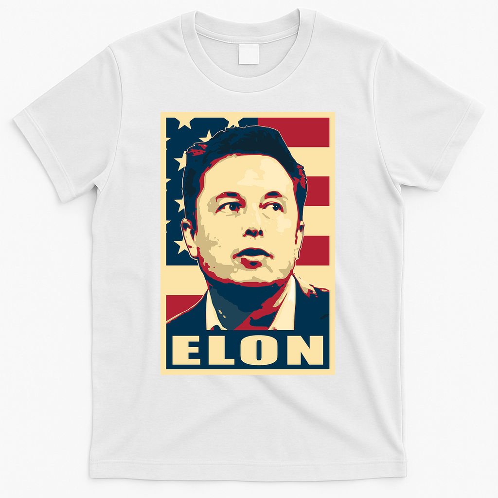 Elon Musk USA Retro T-Shirt