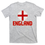 England Soccer Football Red and White Cross Flag logo T-Shirt