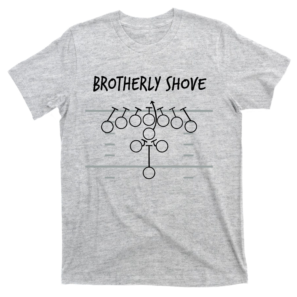 Eagles Nick Sirianni Brotherly Shove T-Shirt