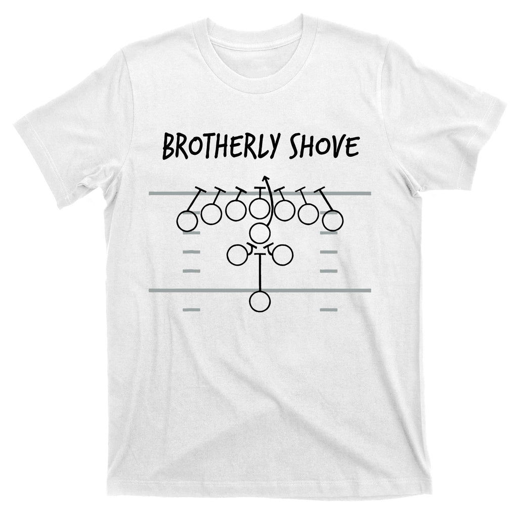 Eagles Nick Sirianni Brotherly Shove T-Shirt