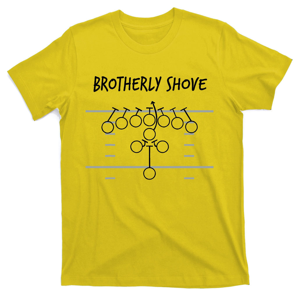 Eagles Nick Sirianni Brotherly Shove T-Shirt