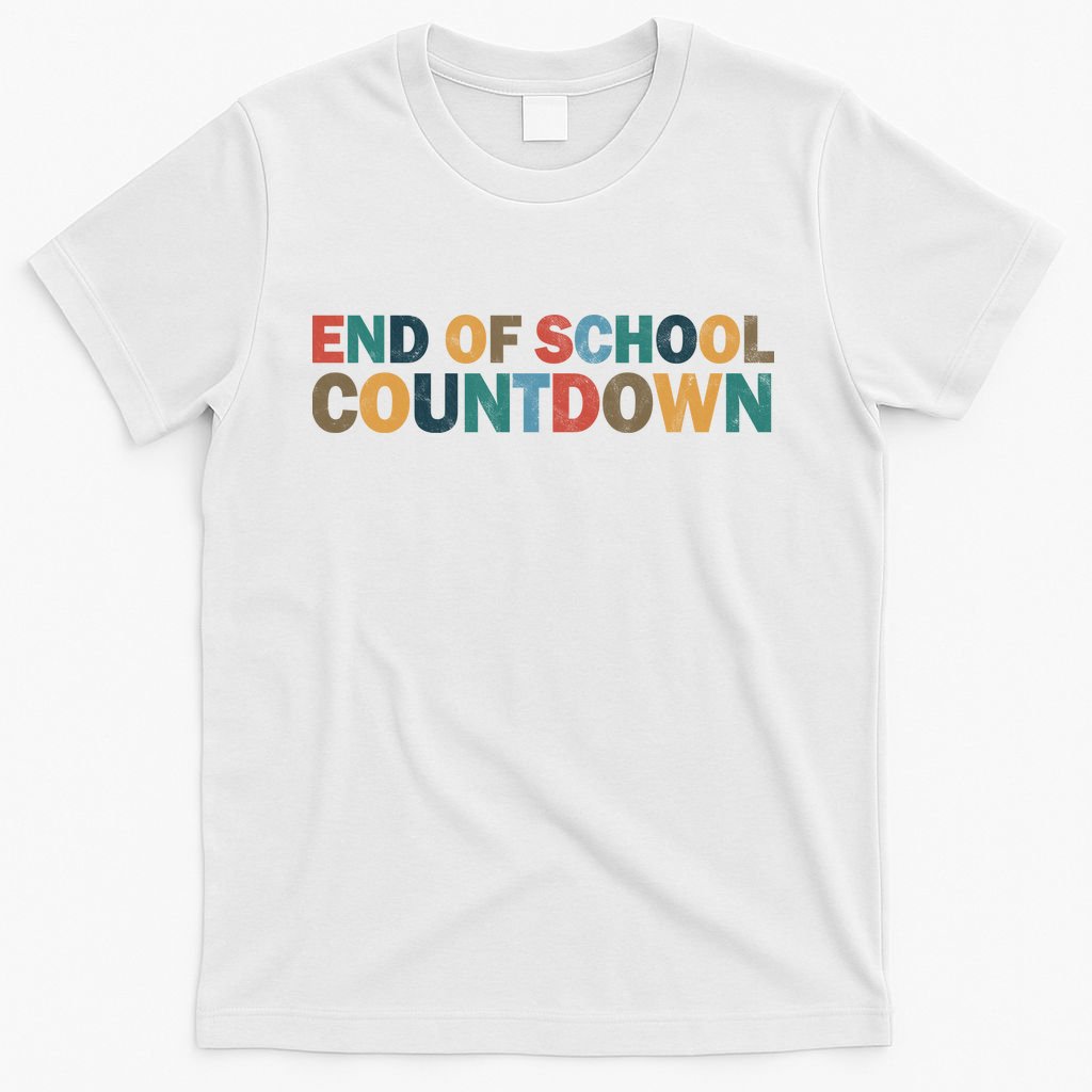 End Of School Countdown Summer Vibe T-Shirt