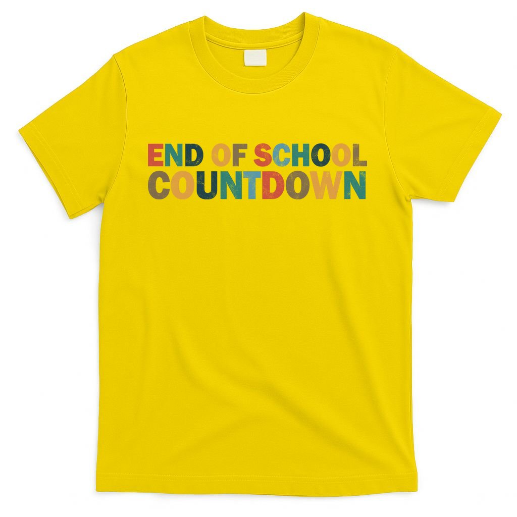 End Of School Countdown Summer Vibe T-Shirt