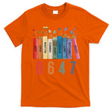 Equal Rights Book Flower 8647 Trump Feminist Women Rights Gift T-Shirt