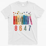 Equal Rights Book Flower 8647 Trump Feminist Women Rights Gift T-Shirt