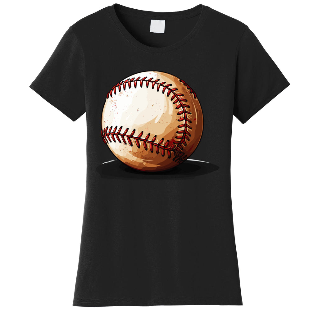 Eat Sleep Baseball Repeat Baseball Player Funny Baseball Cute Gift Women's T-Shirt