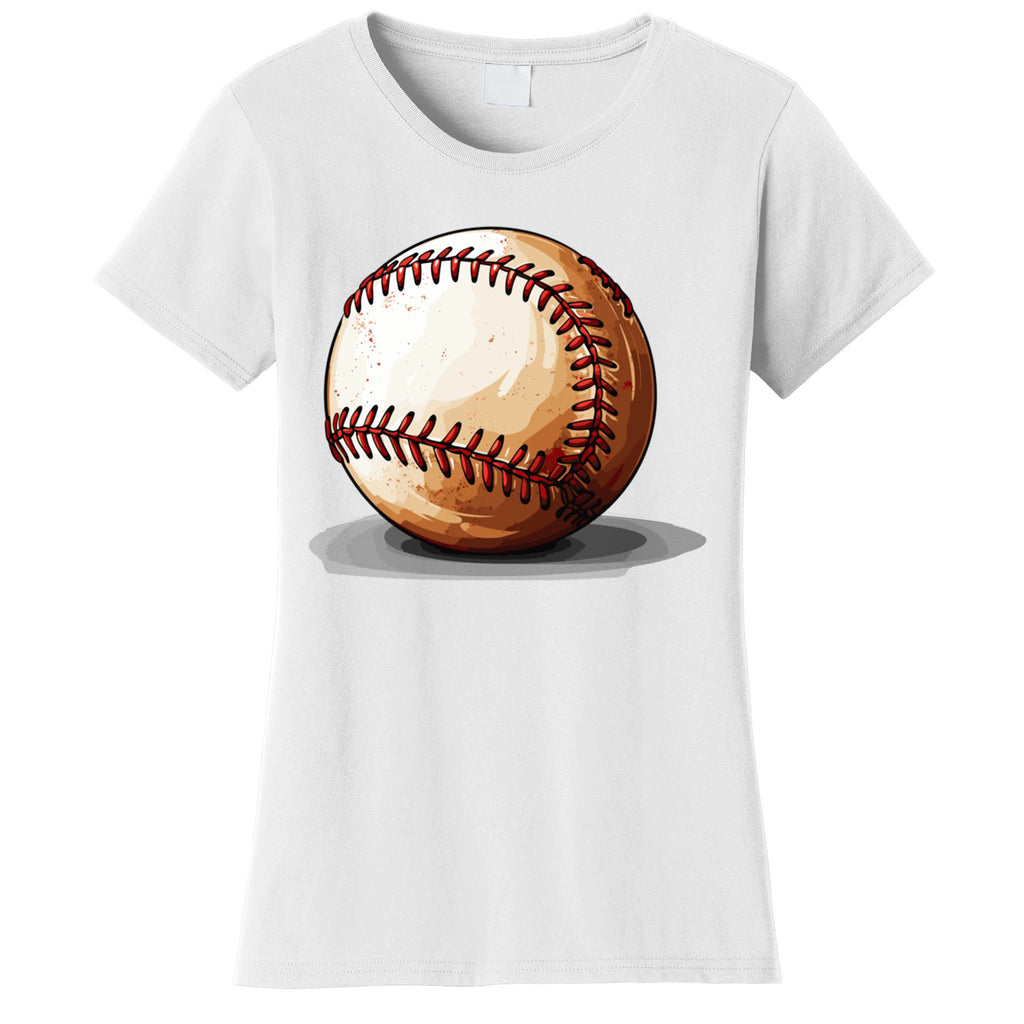 Eat Sleep Baseball Repeat Baseball Player Funny Baseball Cute Gift Women's T-Shirt