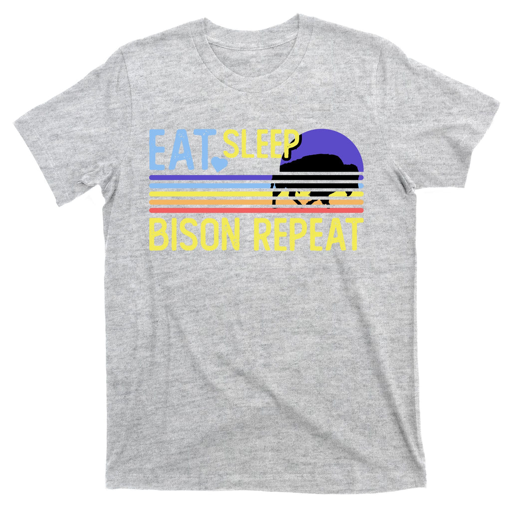 Eat Sleep Bison Repeat T-Shirt