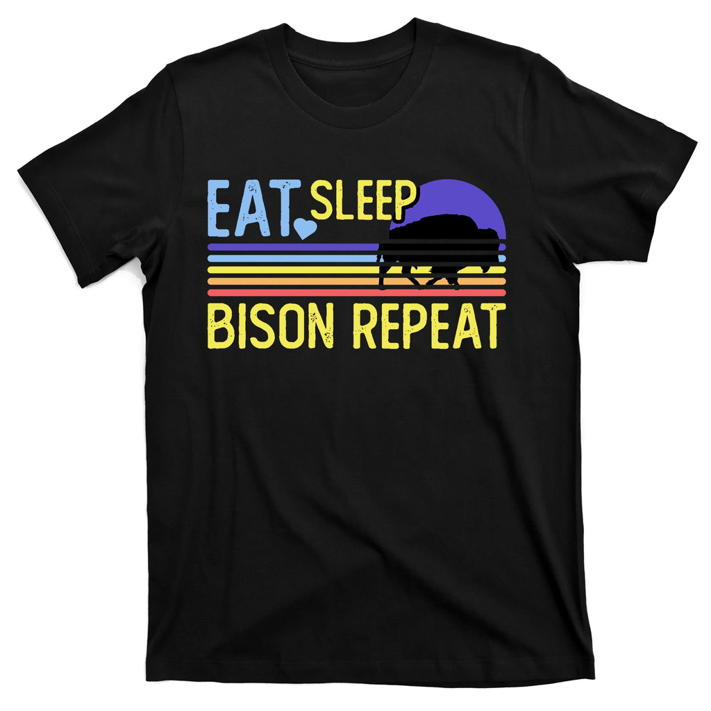Eat Sleep Bison Repeat T-Shirt