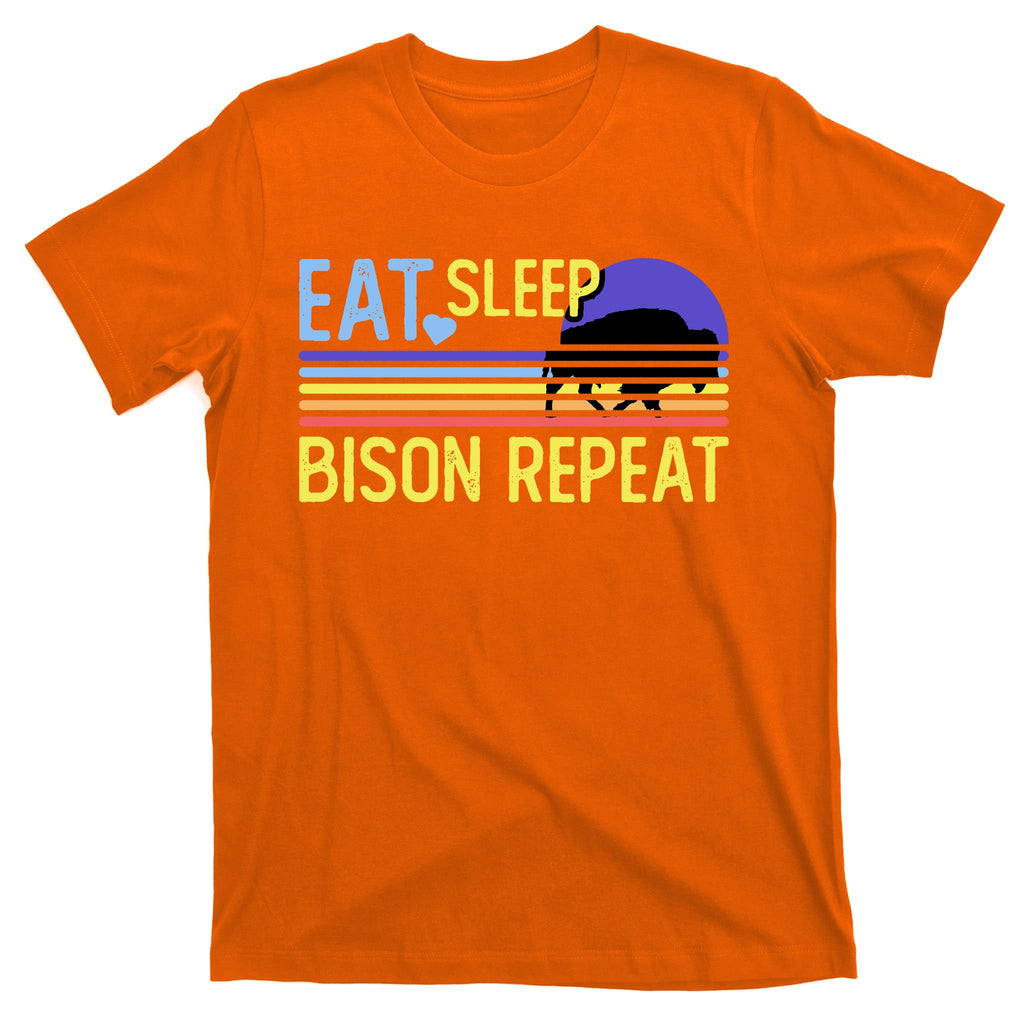 Eat Sleep Bison Repeat T-Shirt