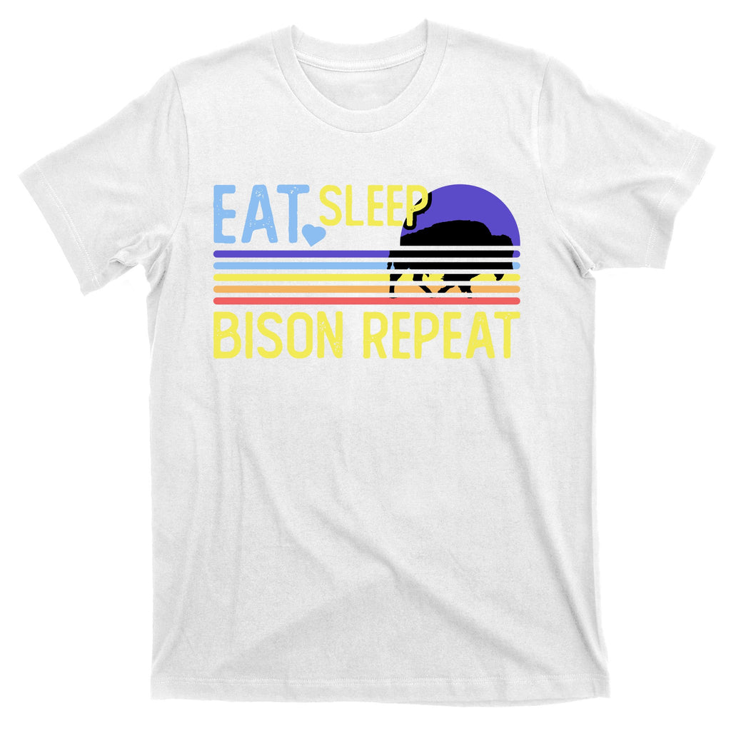 Eat Sleep Bison Repeat T-Shirt