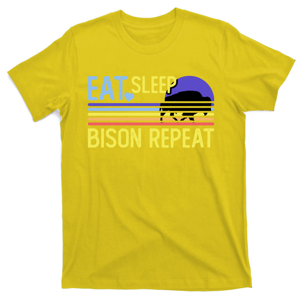 Eat Sleep Bison Repeat T-Shirt