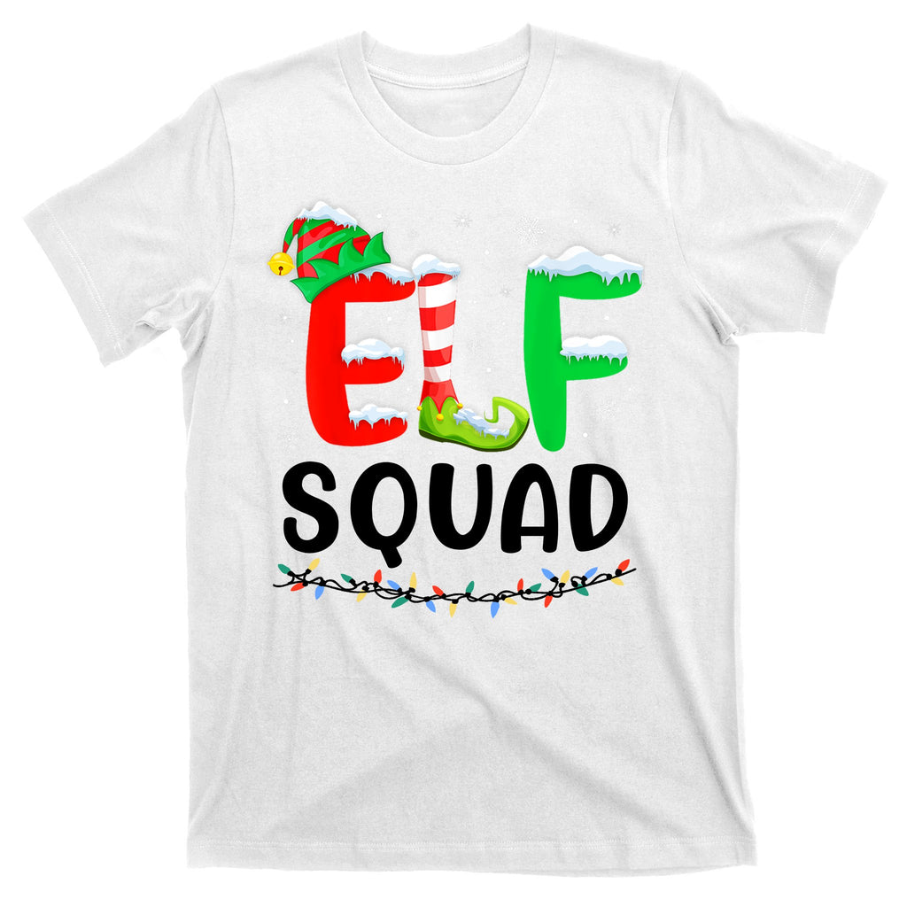 Elf Squad Christmas Festive Holiday T-Shirt