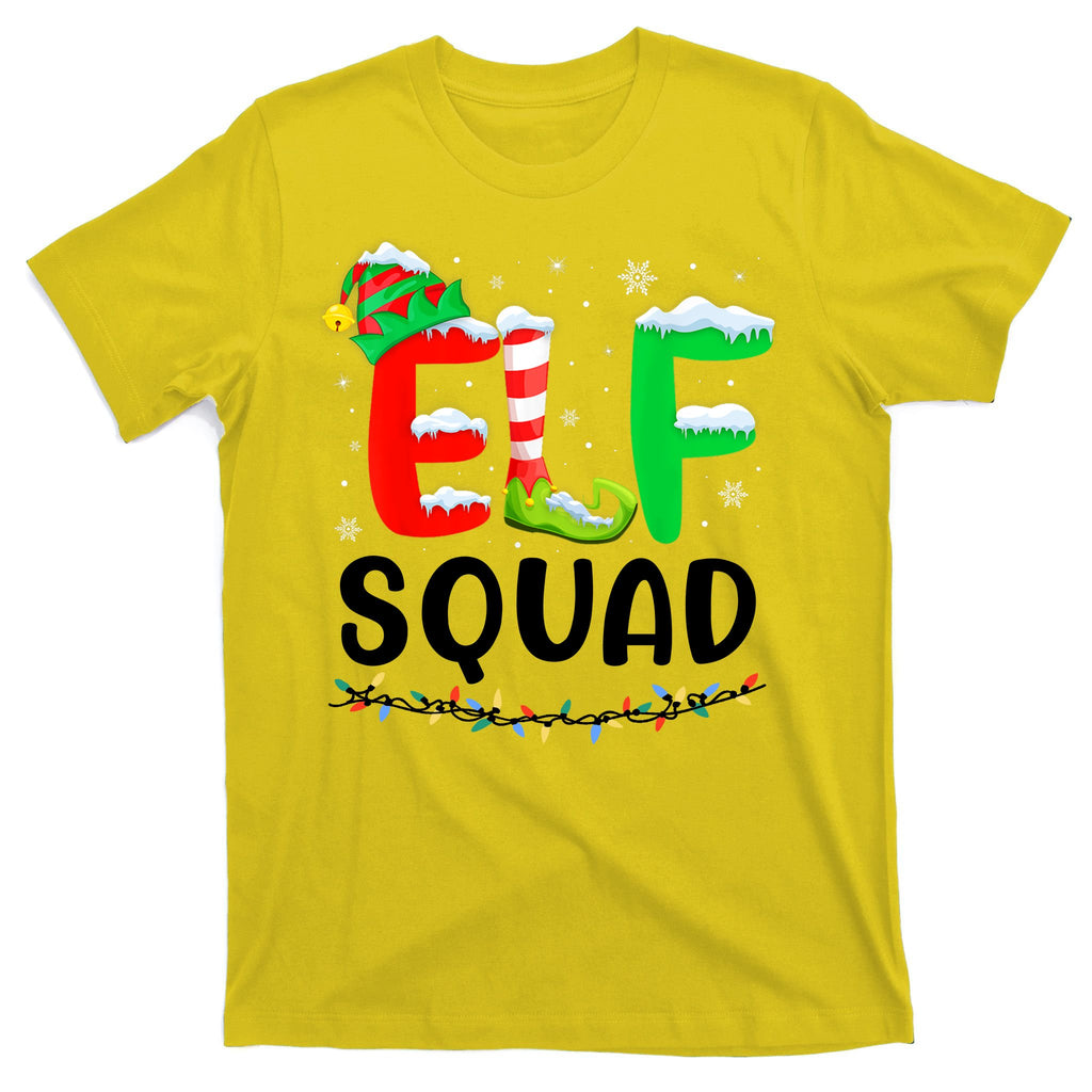 Elf Squad Christmas Festive Holiday T-Shirt