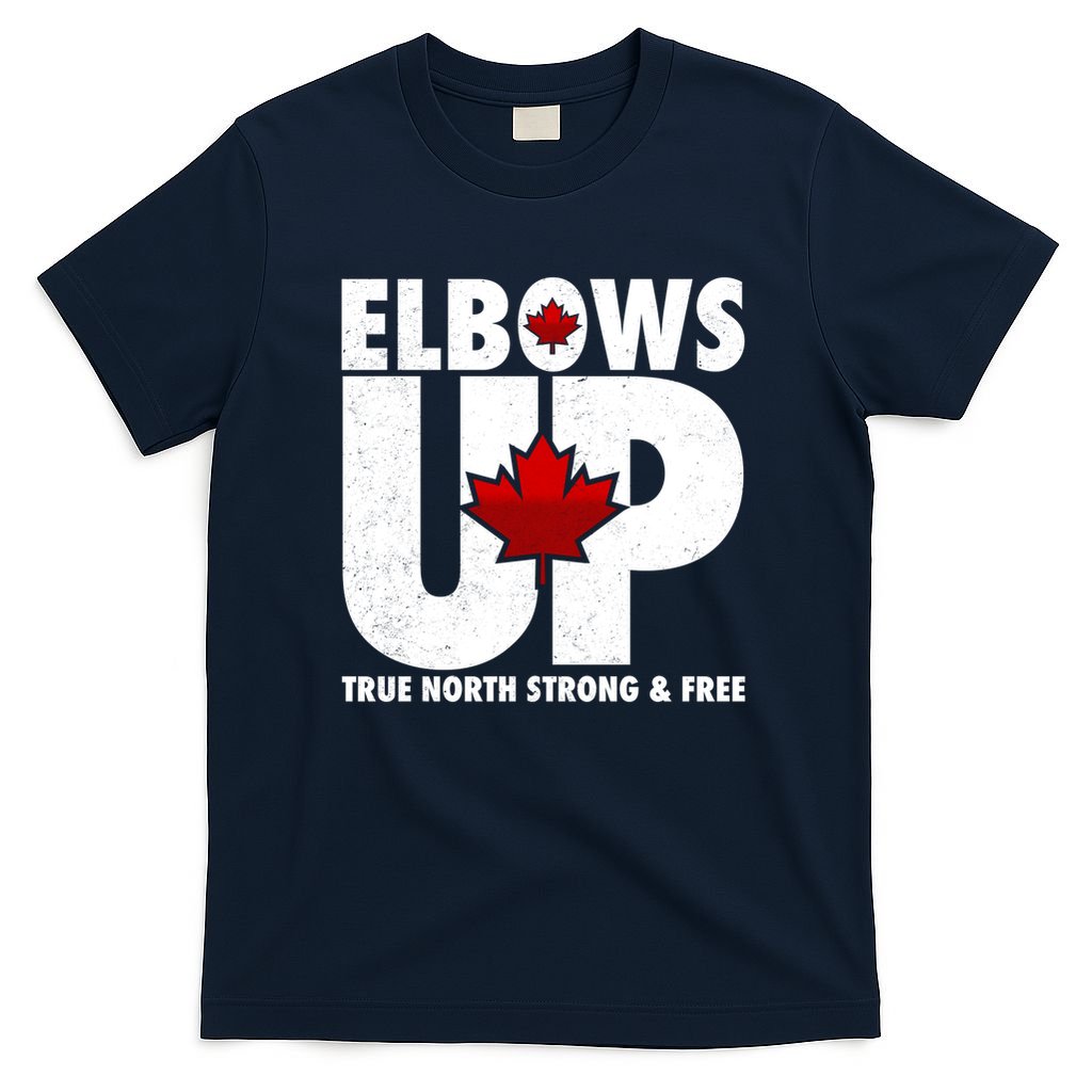 Elbows Up Canada True North Strong and Free T-Shirt