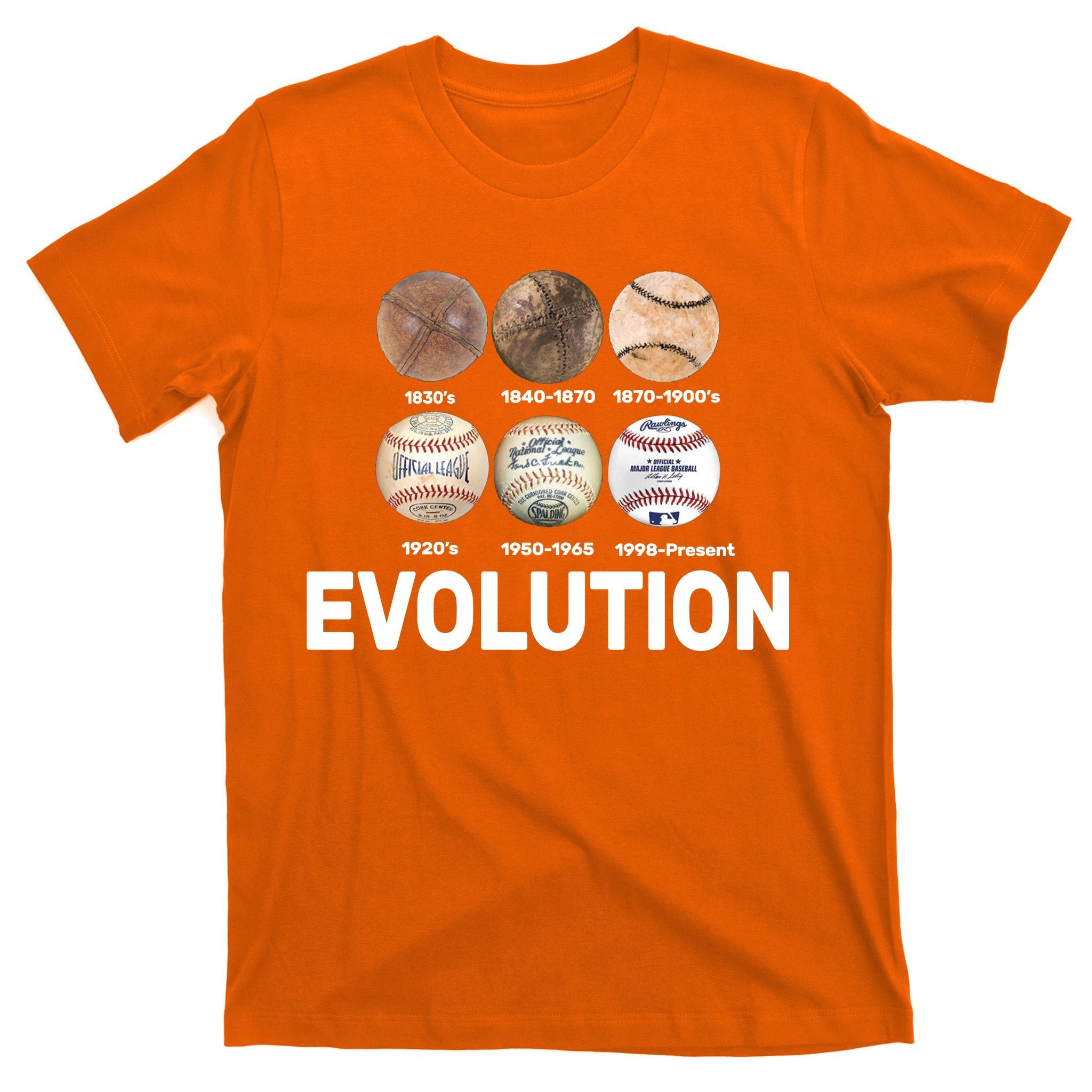 Evolution Of Baseball T-Shirt