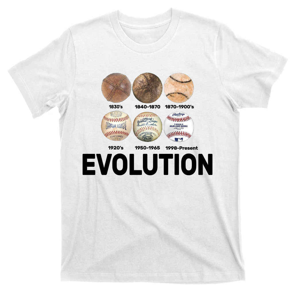 Evolution Of Baseball T-Shirt