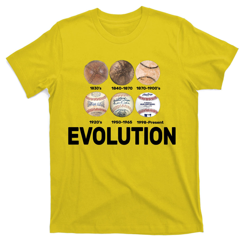 Evolution Of Baseball T-Shirt