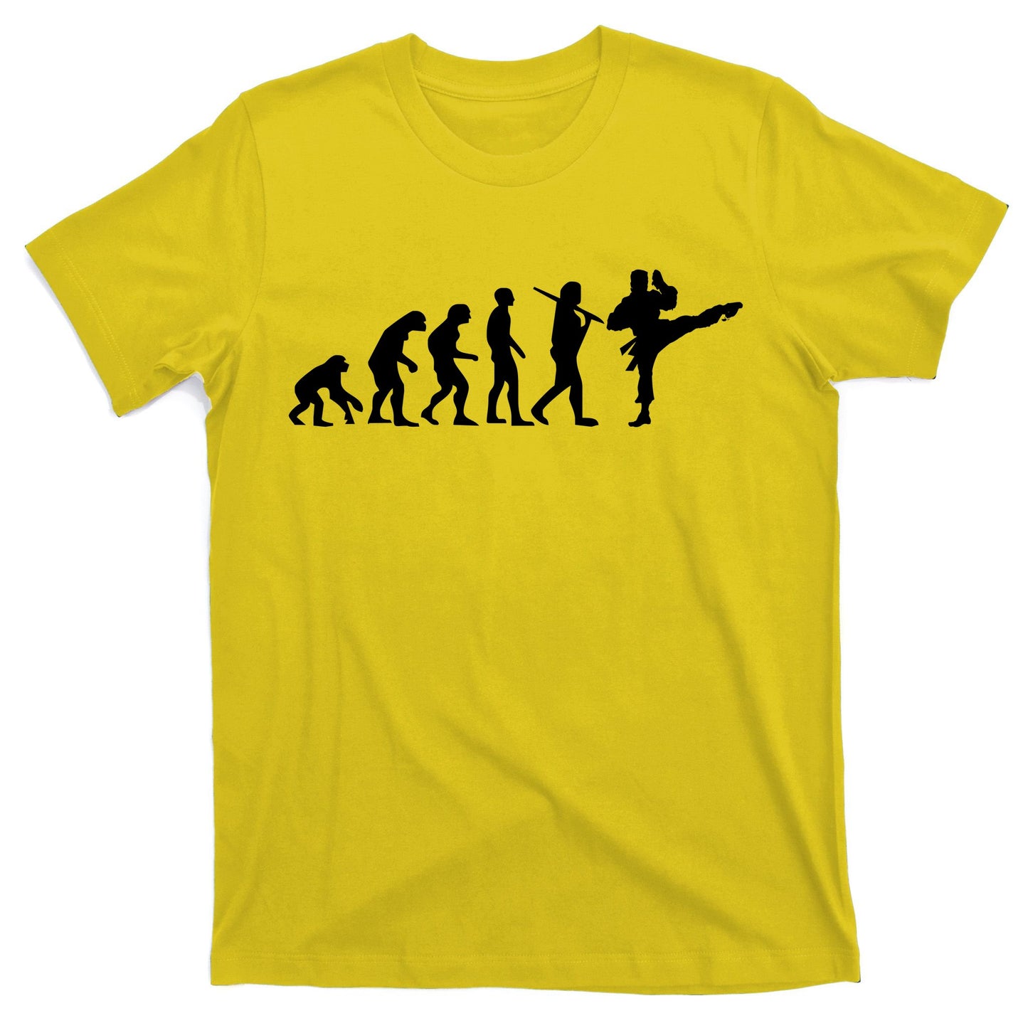 Evolution of Karate T-Shirt