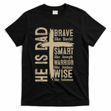 He Is Dad Religious Christian Bible Quote Father T-Shirt