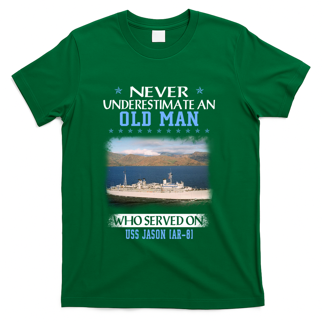 Uss Jason Ar8 Veterans Day Father Day Meaningful Gift T-Shirt