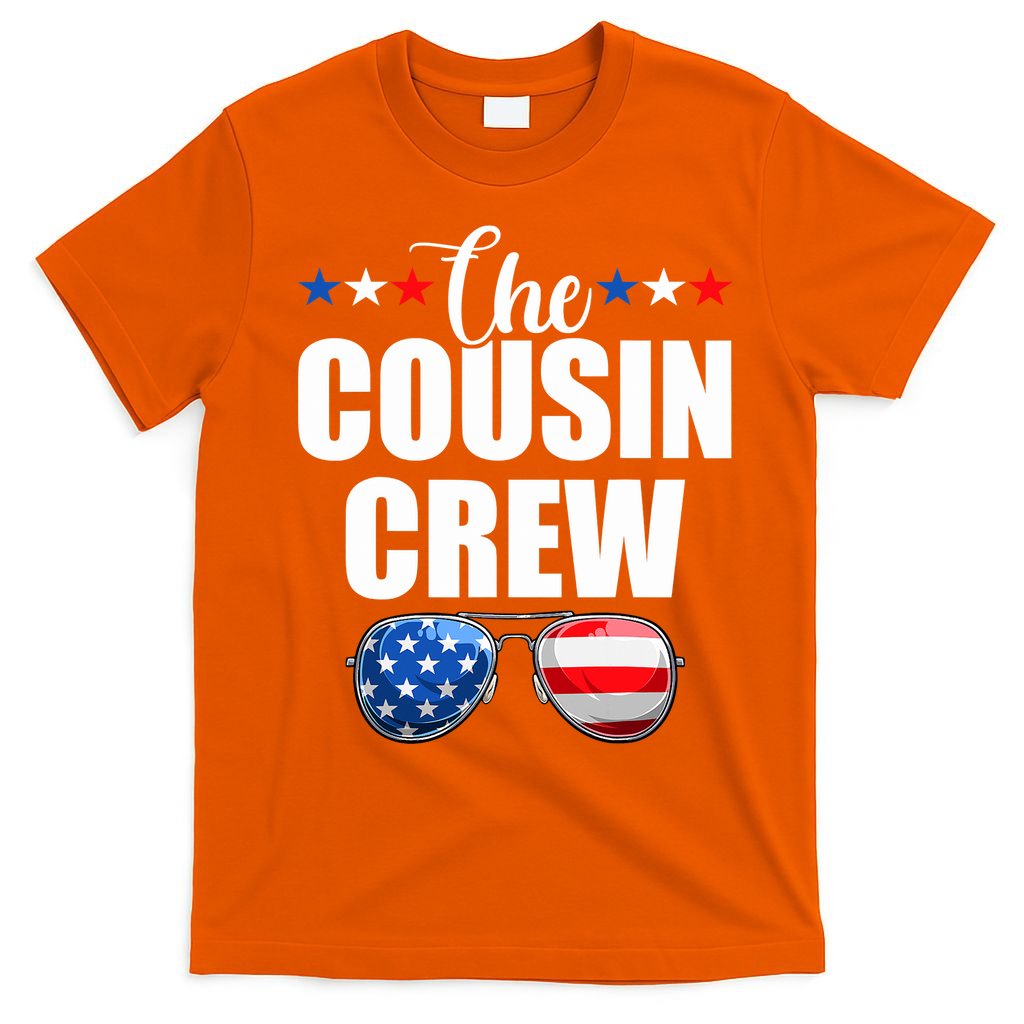 Family 4th Of July Matching Cousin Crew T-Shirt