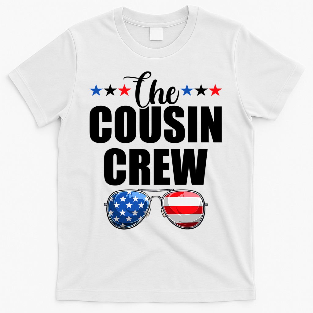 Family 4th Of July Matching Cousin Crew T-Shirt